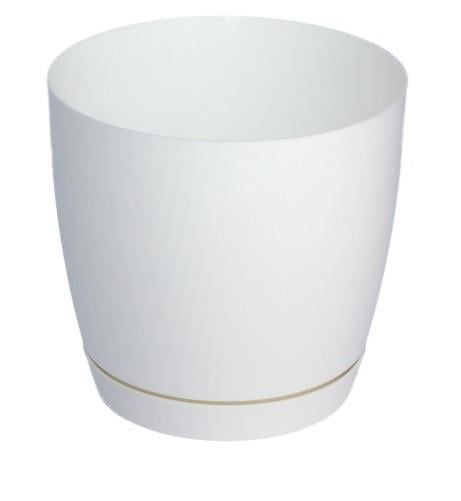 Горшок для цветов Form-Plastic Toscana Krugla-13 1,6 л Белый (0741-011)