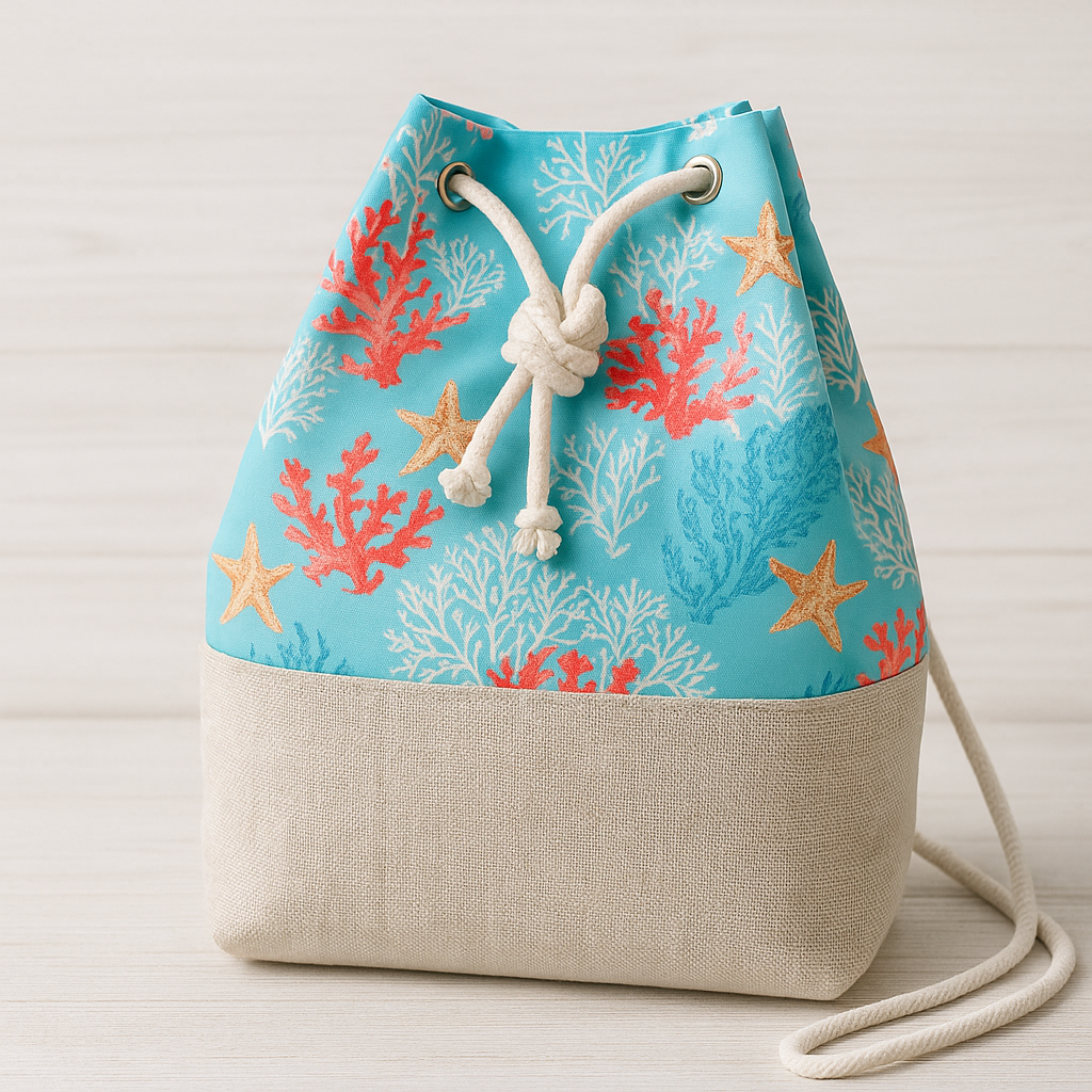Рюкзак тканевый Presentville Summer Кораллы (RSUM 20A004)