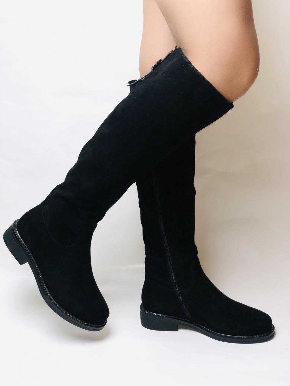 Ботфорти жіночі зимові Molka р. 38 24,0 см Чорний (2449) - фото 7 Ботфорти жіночі зимові Molka р. 38 24,0 см Чорний (2449) - фото 7