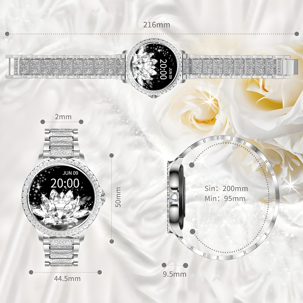 Смарт-годинник жіночі Smart Watch Android Bluetooth 5.0 BLE (2360407782) - фото 5
