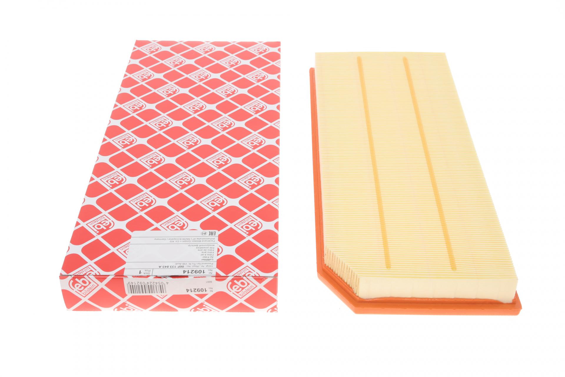 Фильтр воздушный FEBI BILSTEIN для VW Golf 2,0TFSI 04-09/Jetta/Passat 05-10- (109214)