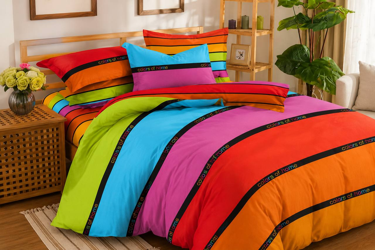 Комплект постельного белья Colors of home двуспальный сатин 240х220 см (S-48-5/2.0E)