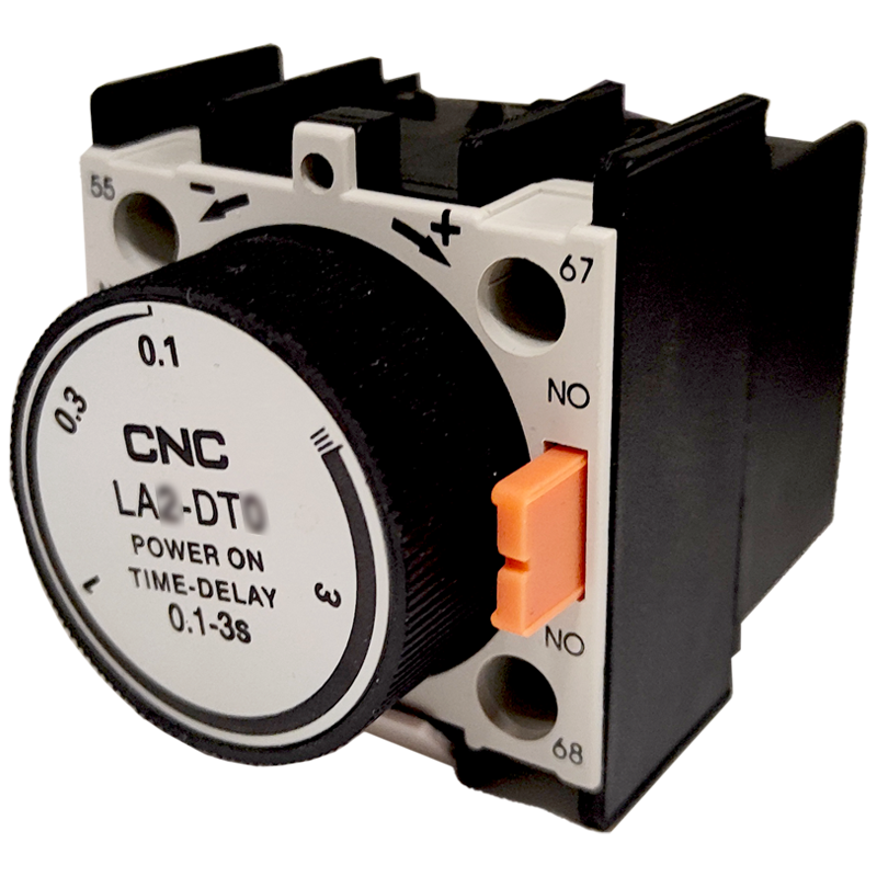 Блок задержки CNC LA3-DR2 0,1-30 сек NO+NC на выключение (Б00043168)