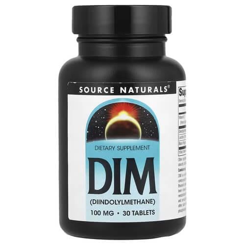 ДОМ Source Naturals DIM 100 мг 30 табл. (SNS-01520)
