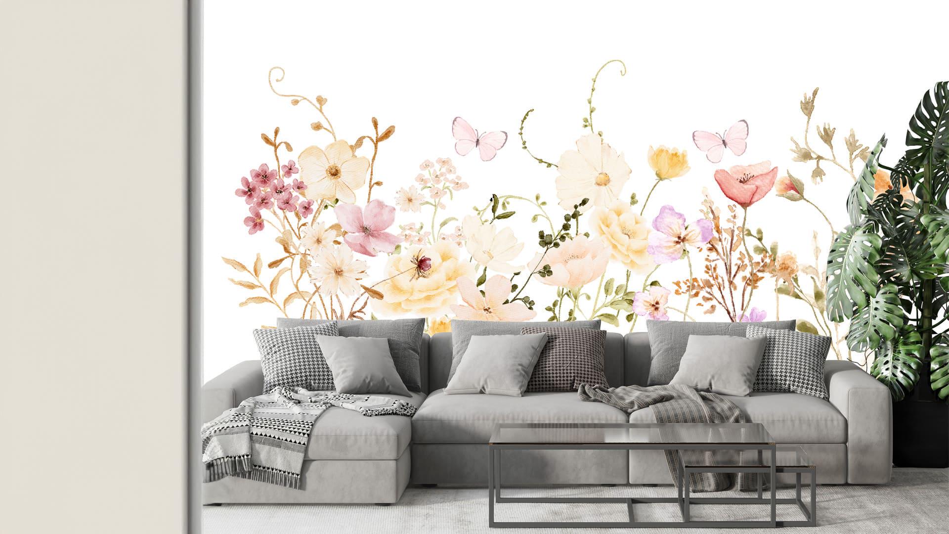 Фотообои флизелиновые Styleo Print-walls Бабочка и тишина 0751 350х270 см (Pw-0751/3)