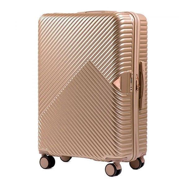 Чемодан Wings WN01 большой 97 л Шампань (WN01-L-Champagne) - фото 1 Чемодан Wings WN01 большой 97 л Шампань (WN01-L-Champagne) - фото 1