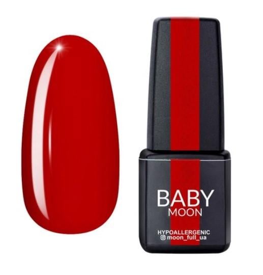 Гель-лак BABY MOON Red Chic Gel polish 6 мл №15 Сангрия