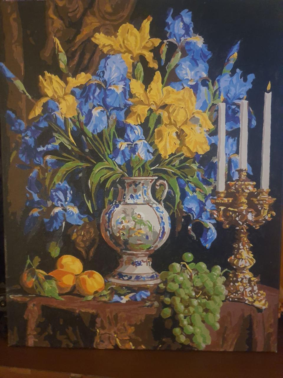 Картина по номерам Роскошные ирисы 40x50 см (KHO3287) - фото 5