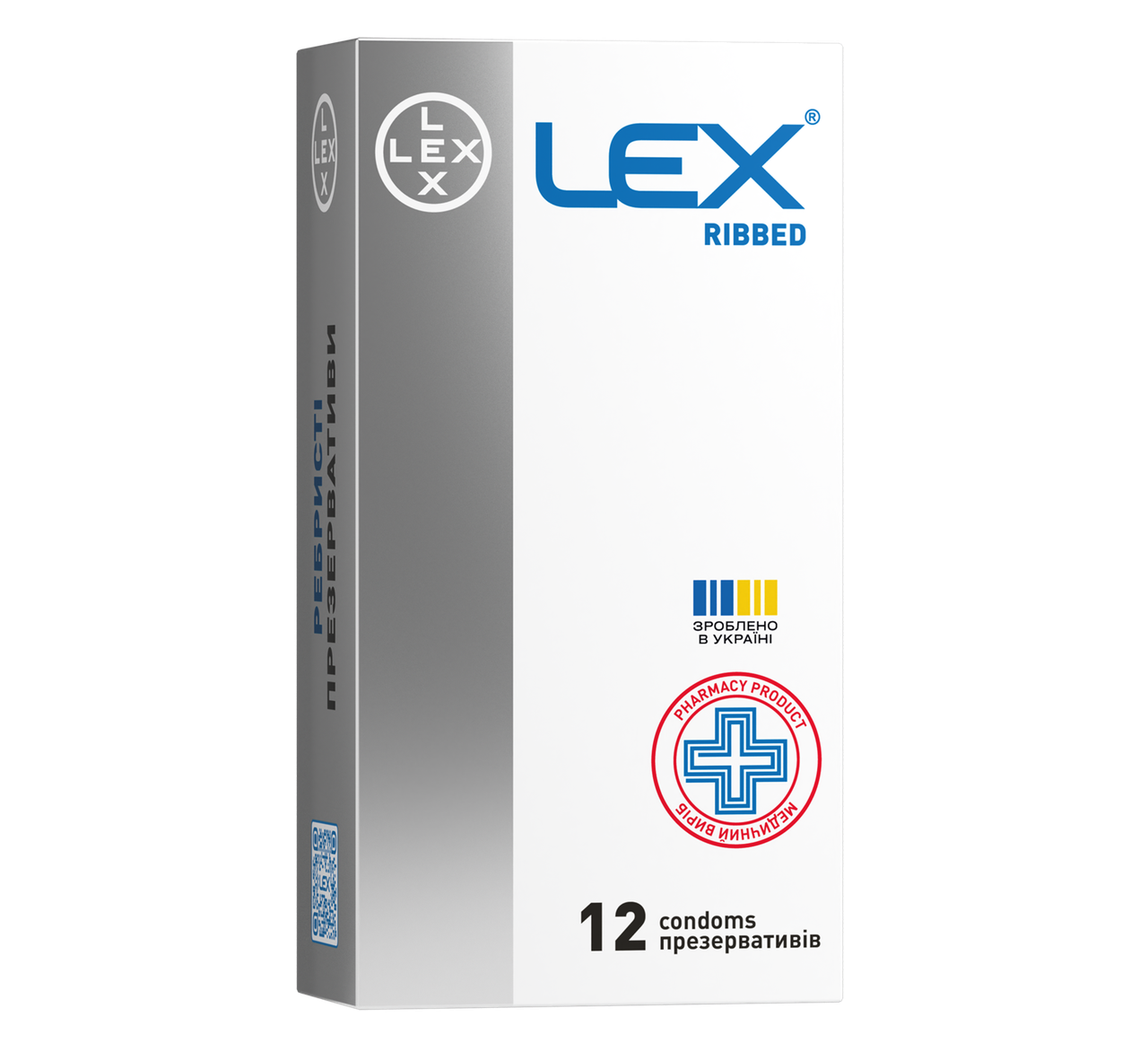 Презервативы LEX Ribbed с ребристой структурой 12 шт. (000003840)
