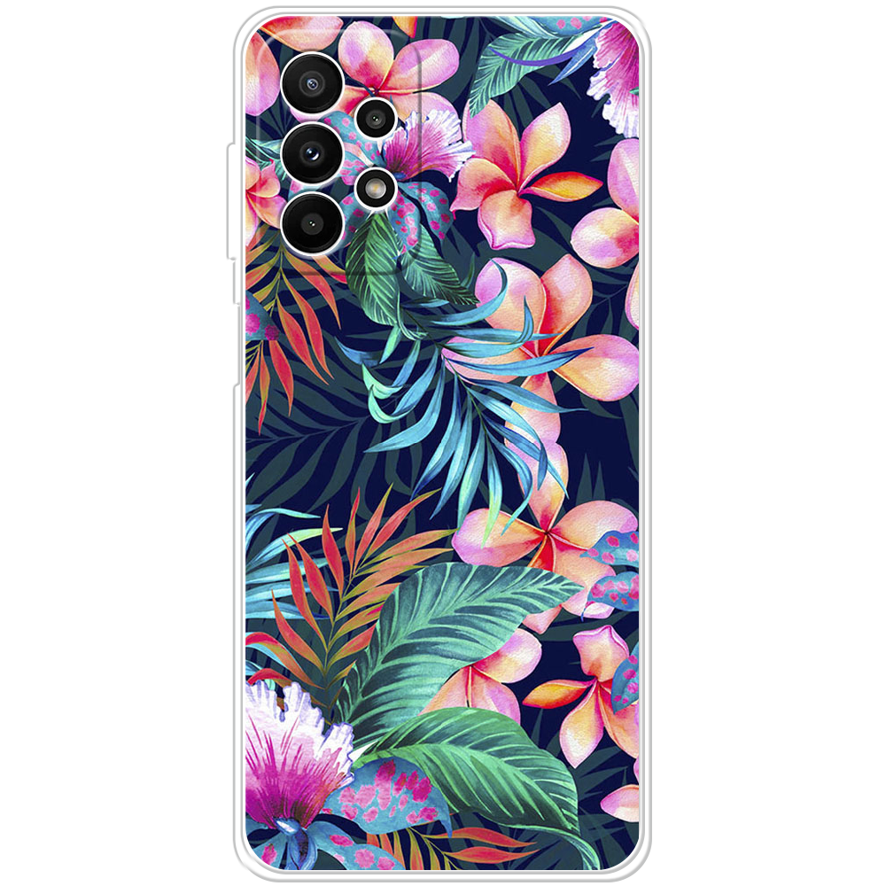 Чехол BoxFace Samsung Galaxy A23 (A235) flowers in the tropics Прозрачный силикон (44373-up1971-44373)
