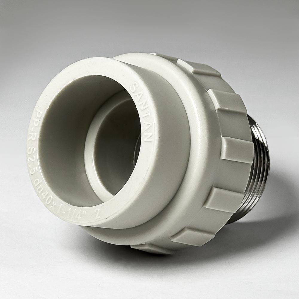 Муфта SANTAN 40х1 1/4" PP-R із зовнішнім різьбленням (68860) - фото 2