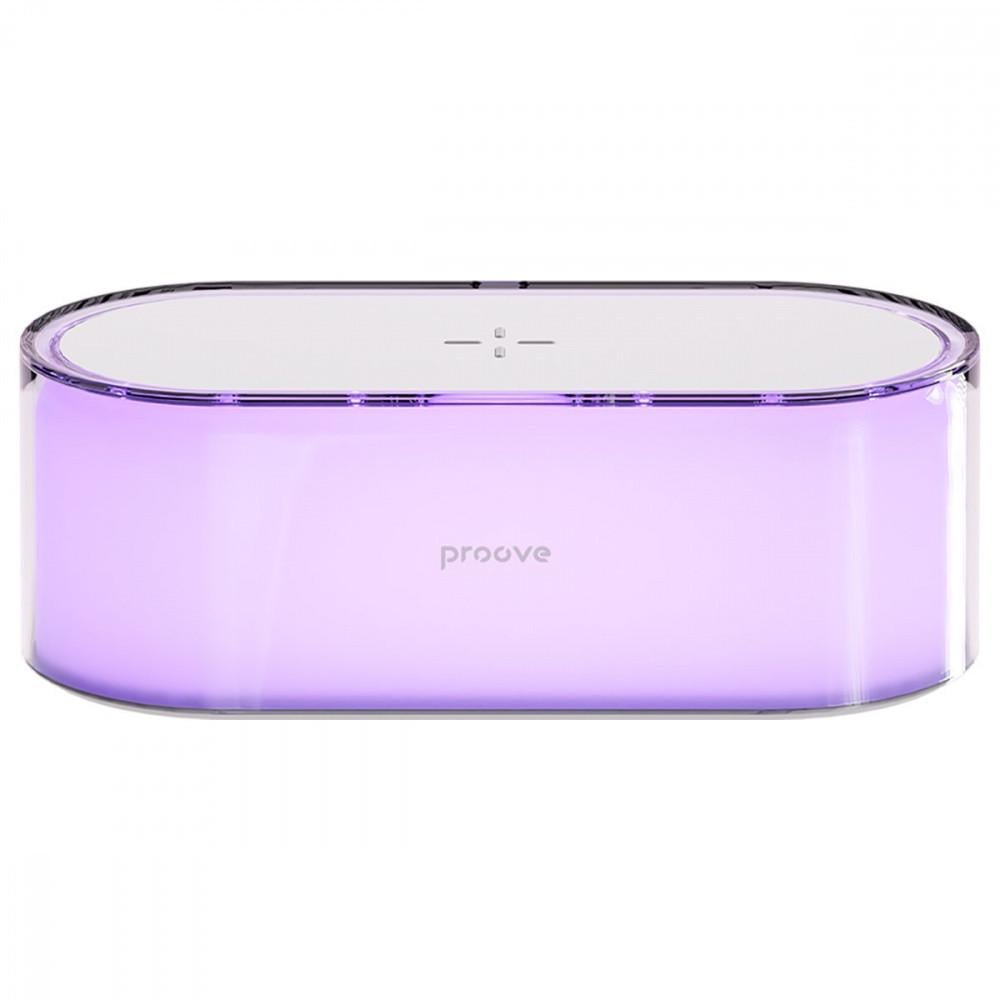 Ночник с беспроводной зарядкой Proove Multicolor Glow 1200 mAh White