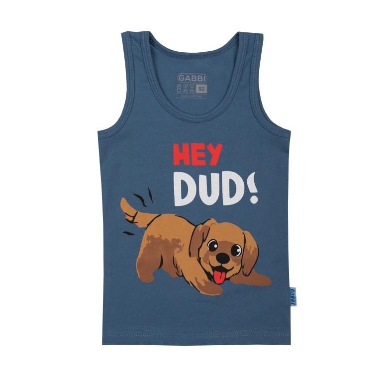 Майка детская для мальчика GABBI MKM-24-2 92 см Синий (14115)