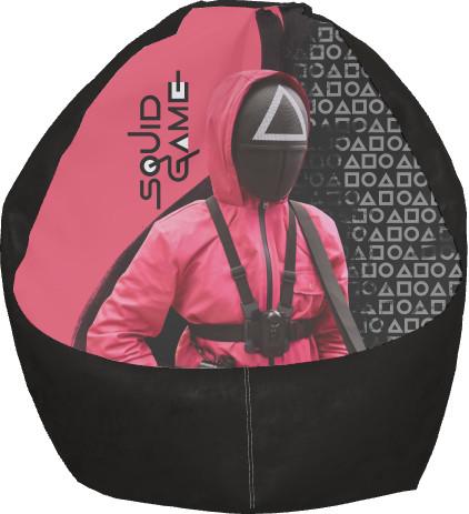 Кресло-груша Игра в кальмара Squid Game 5 S (13275519)