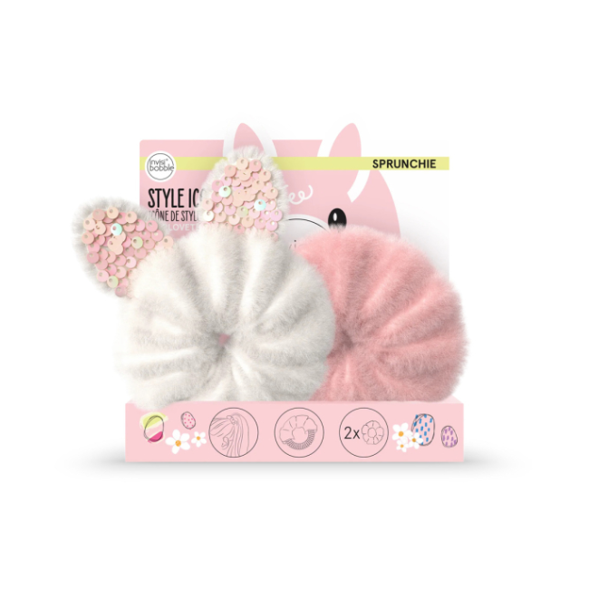 Резинка-браслет для волосся Invisibobble SPRUNCHIE Easter Cotton Candy (4063528028563)