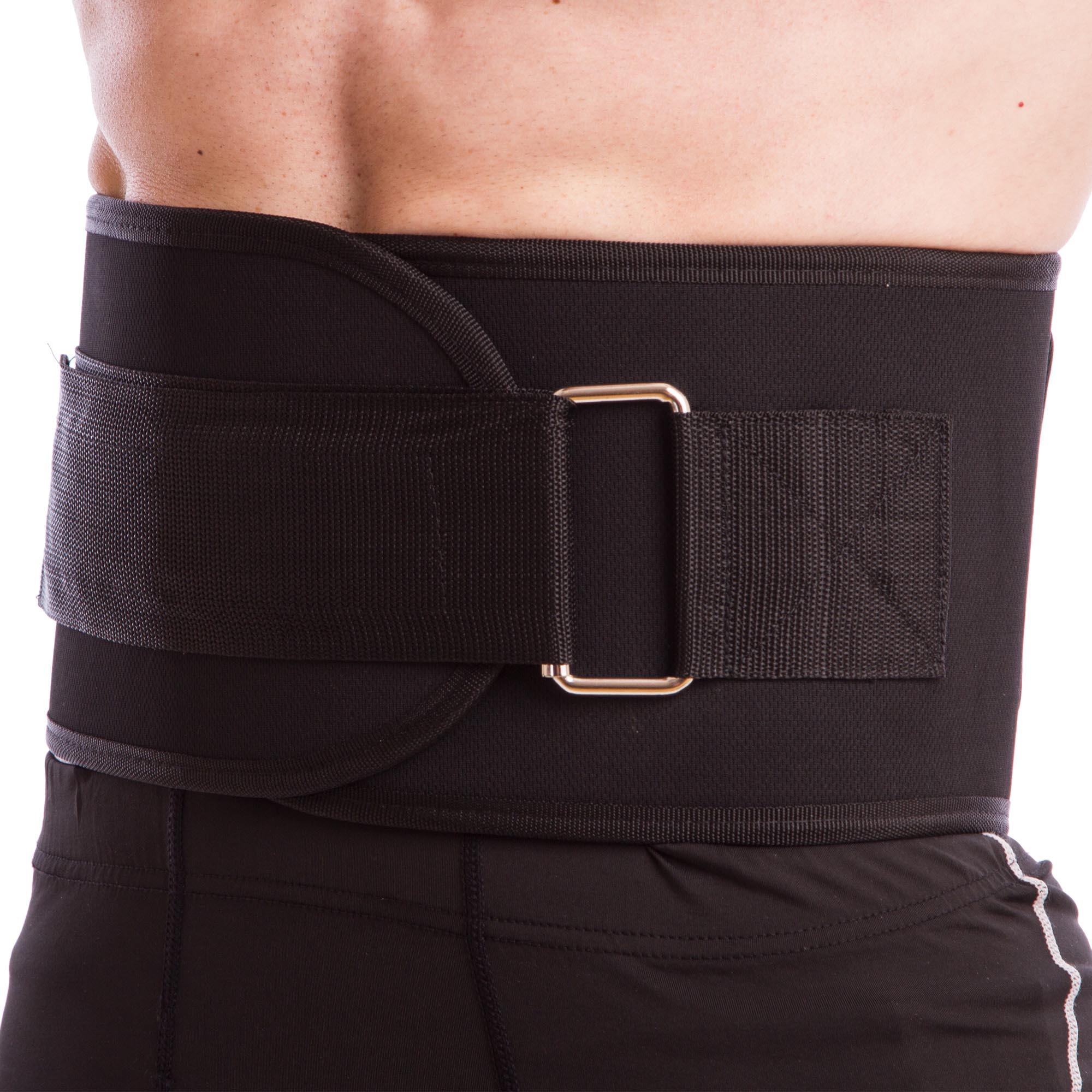 Пояс атлетичний посилений регульований SP-Sport 103A XXXL Чорний (NA000575)