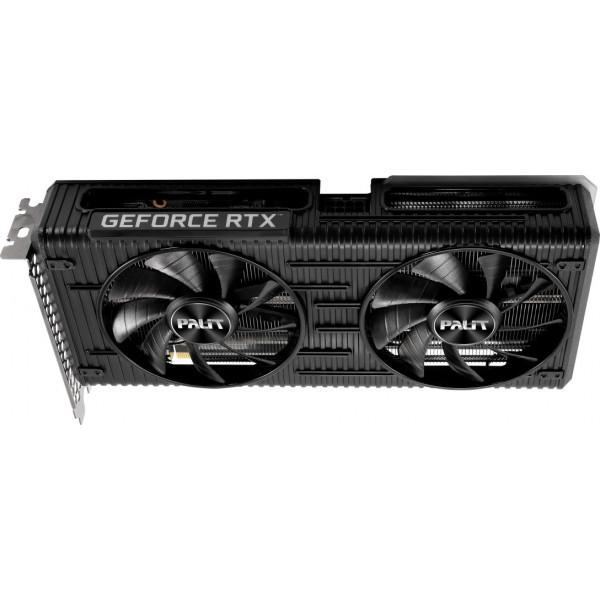Видеокарта Palit GF RTX 3060 Ti 8GB GDDR6 Dual OC V1 Palit (NE6306TS19P2-190AD) (LHR) - фото 4