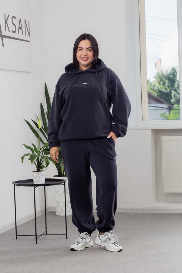 Костюм женский зимний двойка Aksan 2XL Темно-серый (25.2735_dark-gray_50)