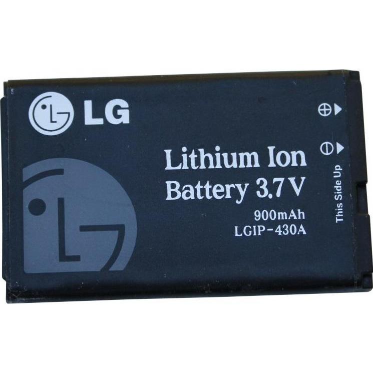 Акумулятор для LG KP110 LGIP-430A/LGIP-531A/900 mAh КНР