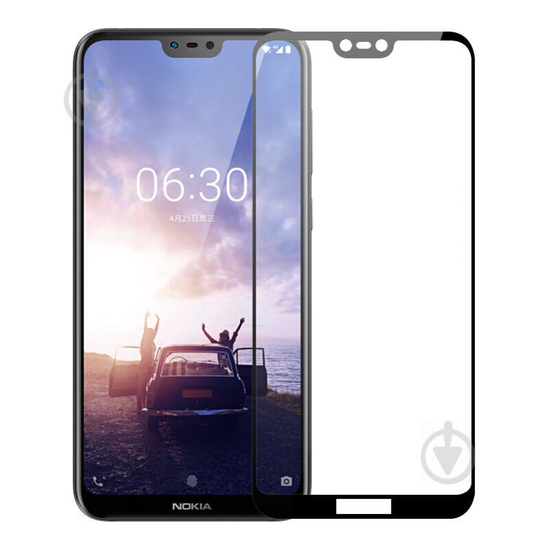 Защитное стекло Full Glue Full Screen Glass для Nokia 7.1 (16896)