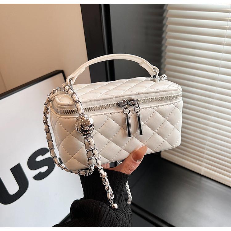 Женская сумка-косметичка Vanity Bag 85053 кросс-боди Белый (27484811)