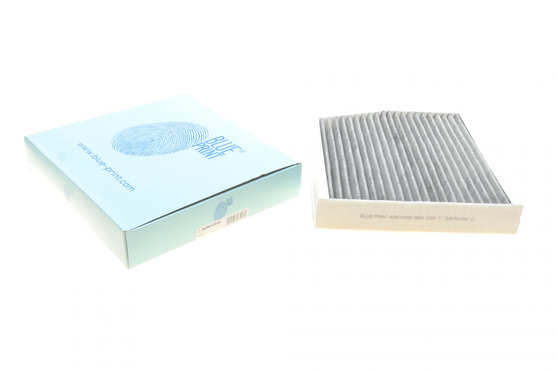 Фильтр салона BLUE PRINT для MB A-class W176/B W246/W242 11-/Infiniti Q30 15- угольный (ADN12546)