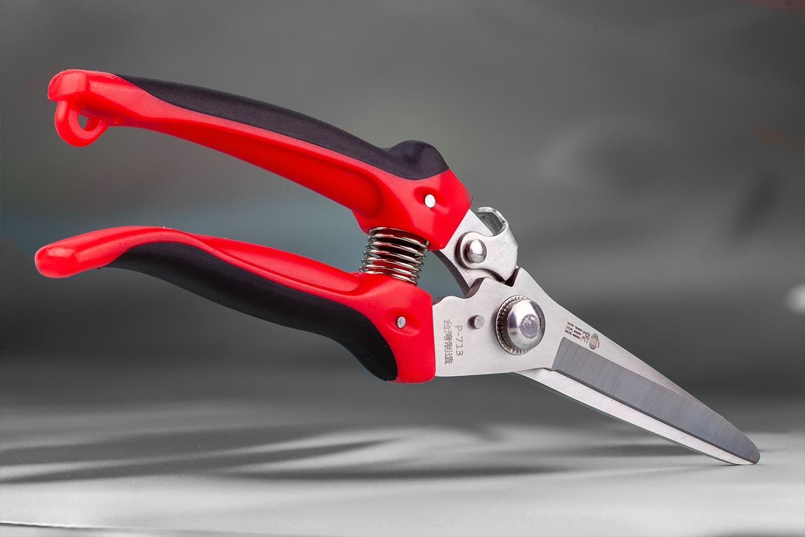 Секатор-ножиці садові Sagawata з нержавіючої сталі подовжені 225 мм (P-713_L) - фото 2 Секатор-ножиці садові Sagawata з нержавіючої сталі подовжені 225 мм (P-713_L) - фото 2