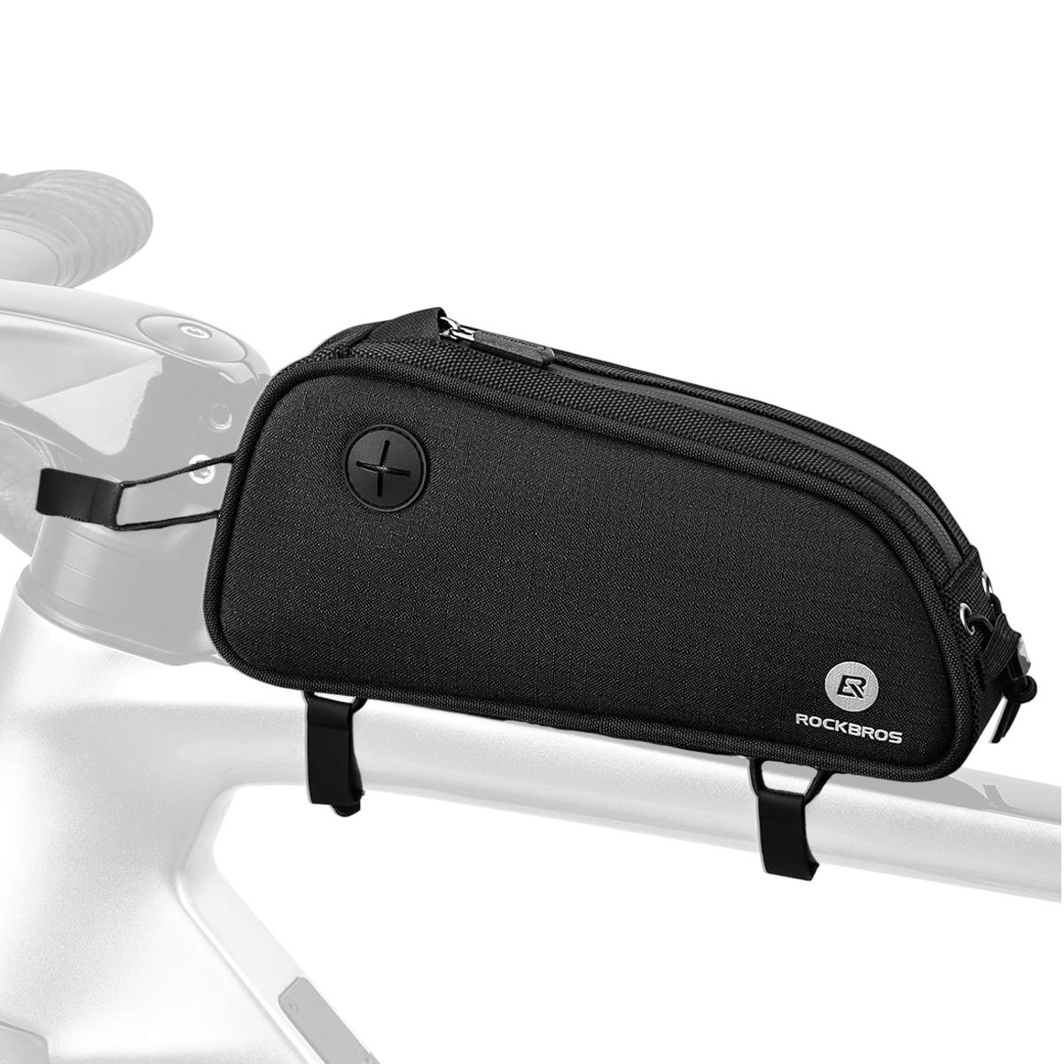 Велосумка на раму ROCKBROS GL-HF-13 велкро Черный (RB-GL-HF-13-4638)
