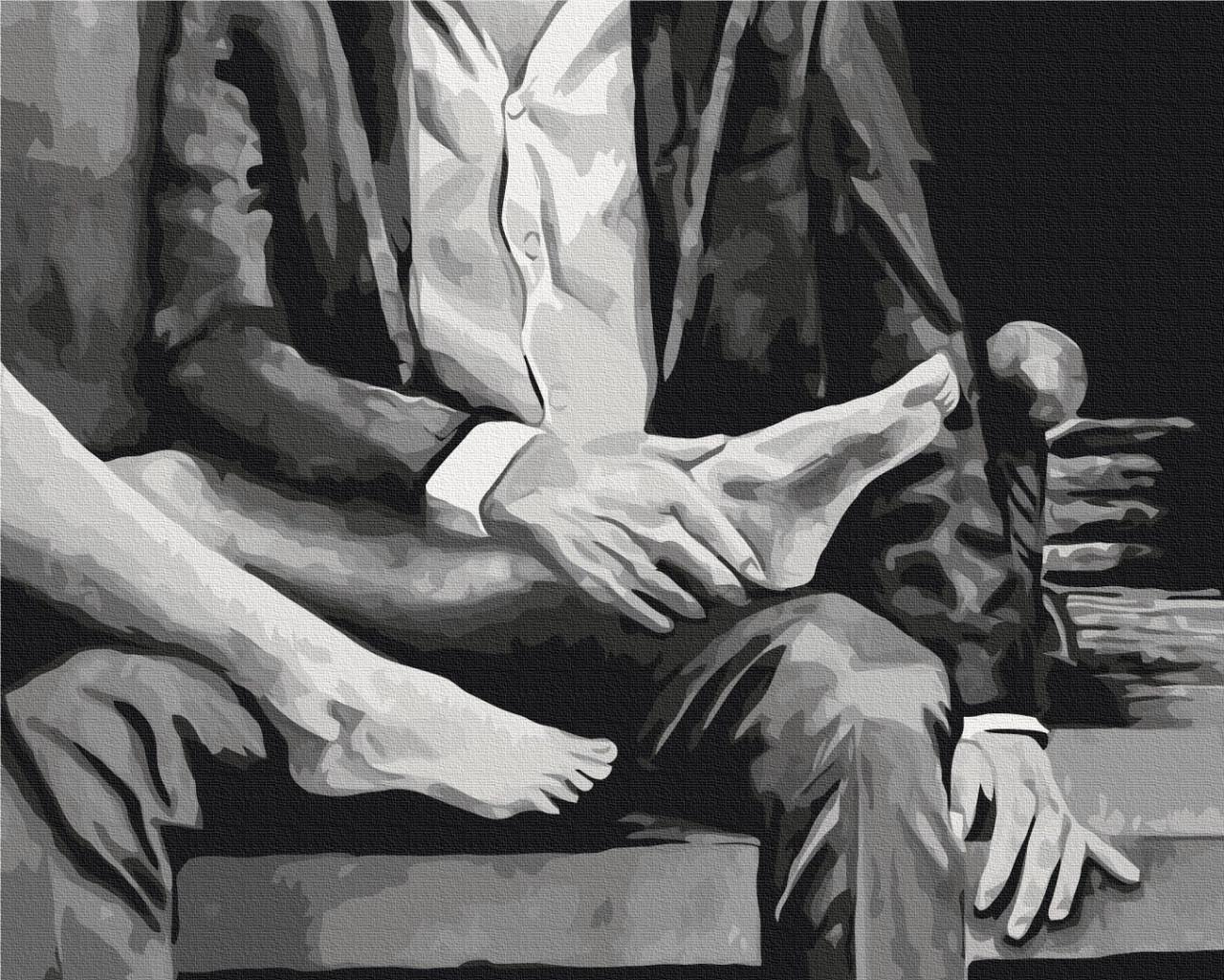 Картина по номерам Brushme Язык тела 2 Anna Esthete 50x40 см (BS53856)