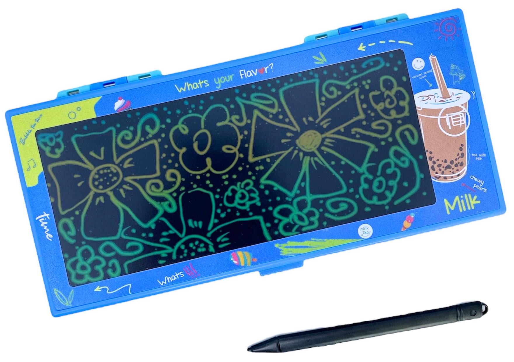 Пенал LCD дисплей с полем для рисования ручкой/с возможностью стирания рисунка.