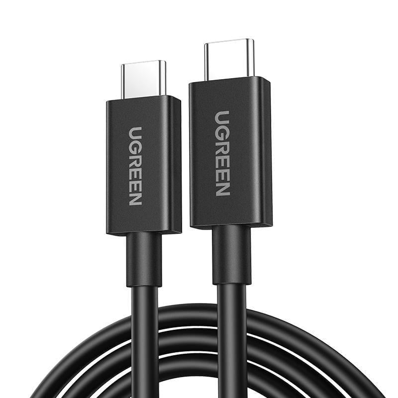 Кабель Thunderbolt 5 Ugreen L703 USB-C 240 Вт 1 м Черный (45996)