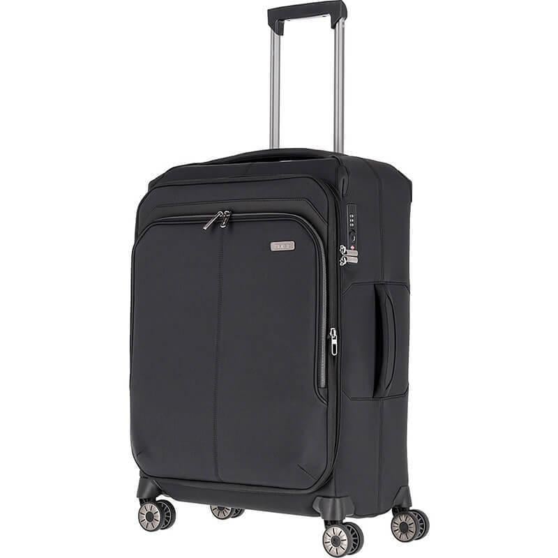 Валіза на 4 колесах Travelite Priima M 62/72 л Black (TL091648-01) - фото 1 Валіза на 4 колесах Travelite Priima M 62/72 л Black (TL091648-01) - фото 1