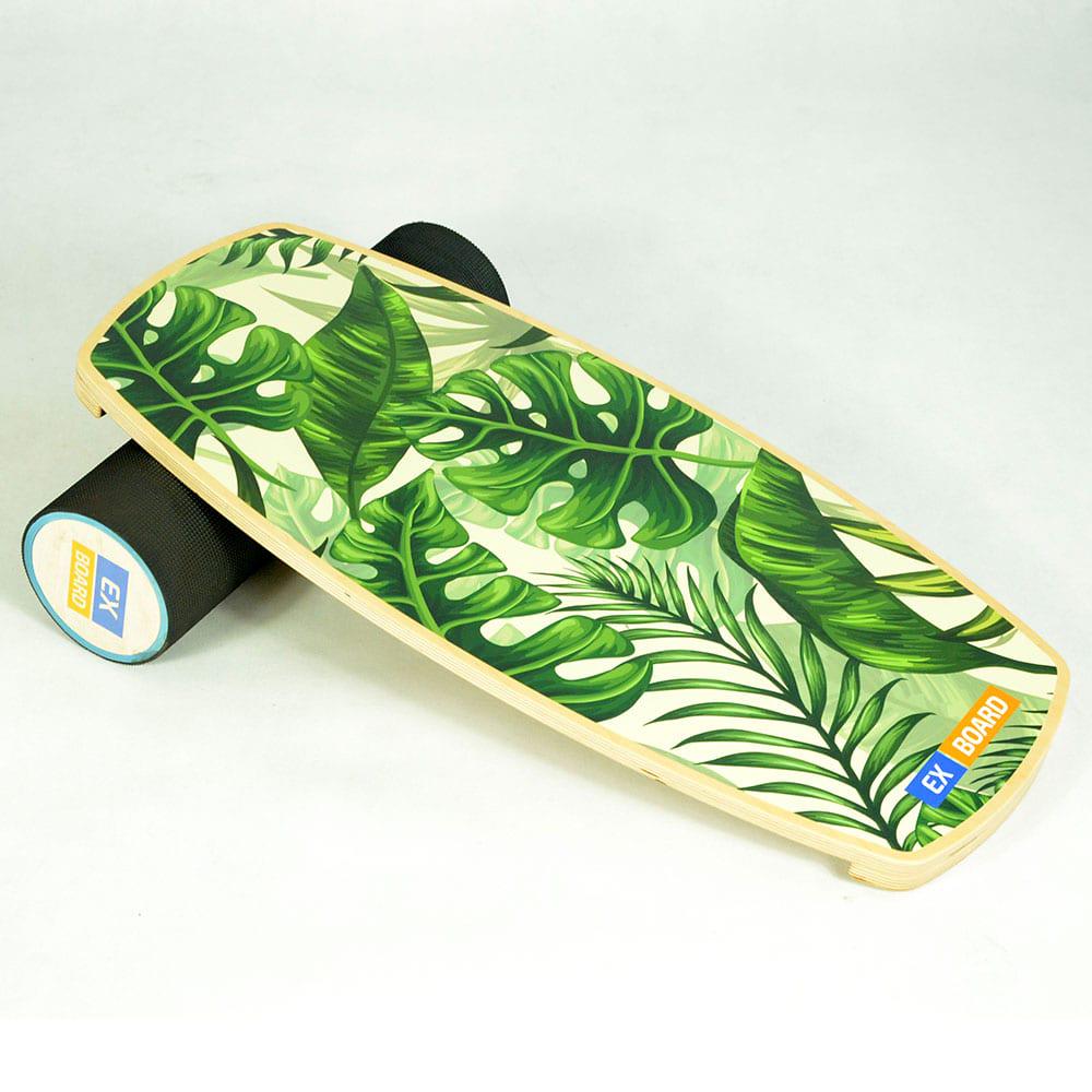 Балансборд Ex-board Green чорний валик 13 см у резині (EX32) - фото 2 Балансборд Ex-board Green чорний валик 13 см у резині (EX32) - фото 2