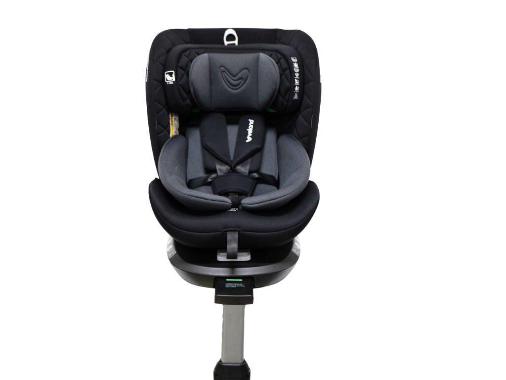 Автокресло Velano Vento 360° i-Size 40-150 см ISOFIX и опорная нога Grey (3031362501)