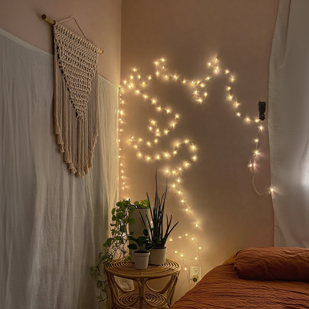 Гірлянда кімнатна Нитка W220LED22MWY 22 м 220 LED Білий/Жовтий (29912686) - фото 6