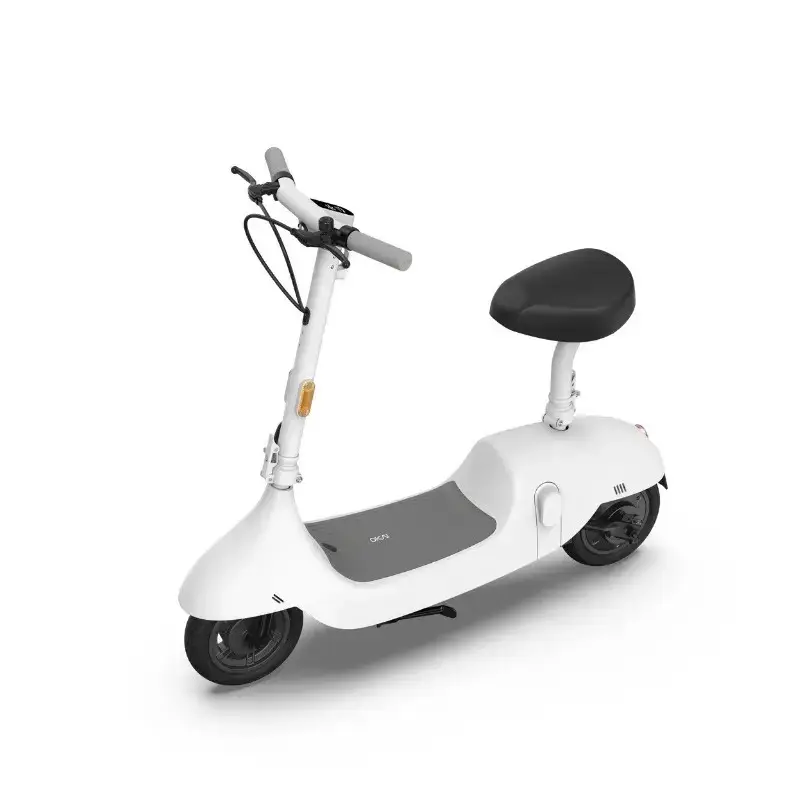 Электросамокат с сидением OKAI Ceetle PRO EA10C 10" 350 900 W 25Km/h 10,4Ah 55km 20% NFC App 29 кг White - фото 2 Электросамокат с сидением OKAI Ceetle PRO EA10C 10" 350 900 W 25Km/h 10,4Ah 55km 20% NFC App 29 кг White - фото 2