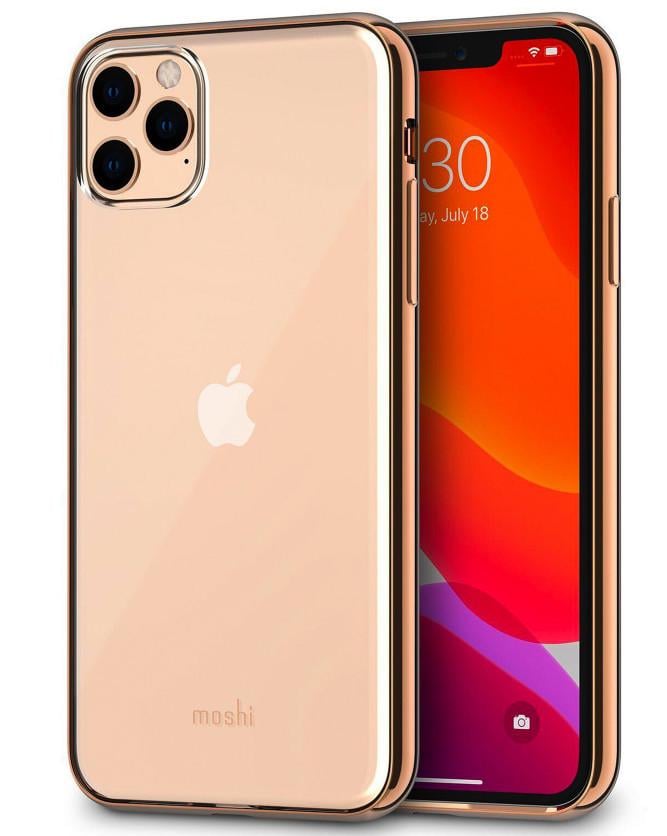 Чохол-накладка Moshi Vitros Slim Clear Case for iPhone 11 Pro, Champagne Gold(99MO103303)