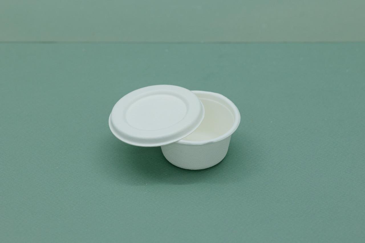 Соусник одноразовий з кришкою 60 мл 64х34 мм 150 шт.