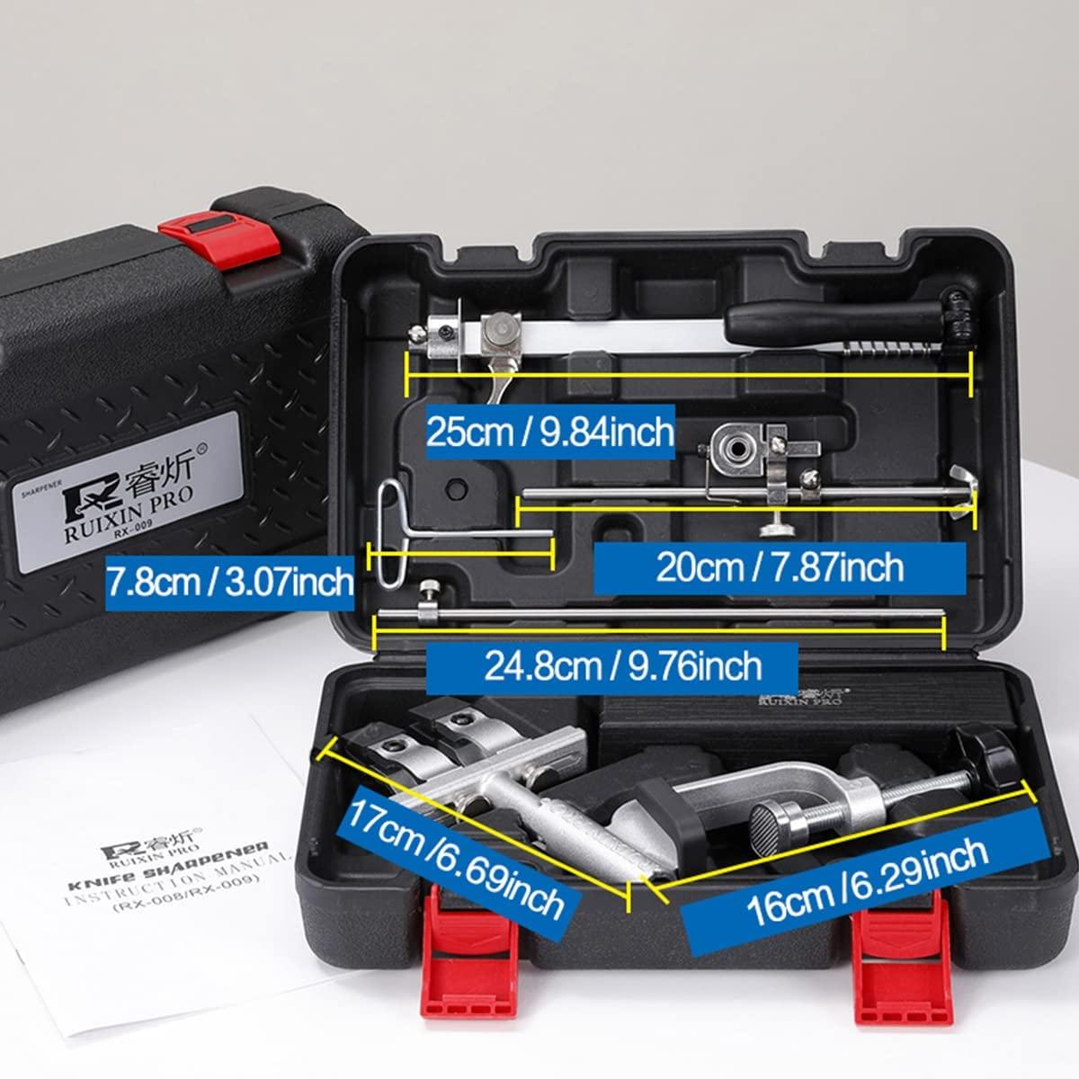 Станок для заточки ножей Ruixin PRO-V RX-009 на струбцине 360° поворотный механизм 4 камня - фото 10 Станок для заточки ножей Ruixin PRO-V RX-009 на струбцине 360° поворотный механизм 4 камня - фото 10
