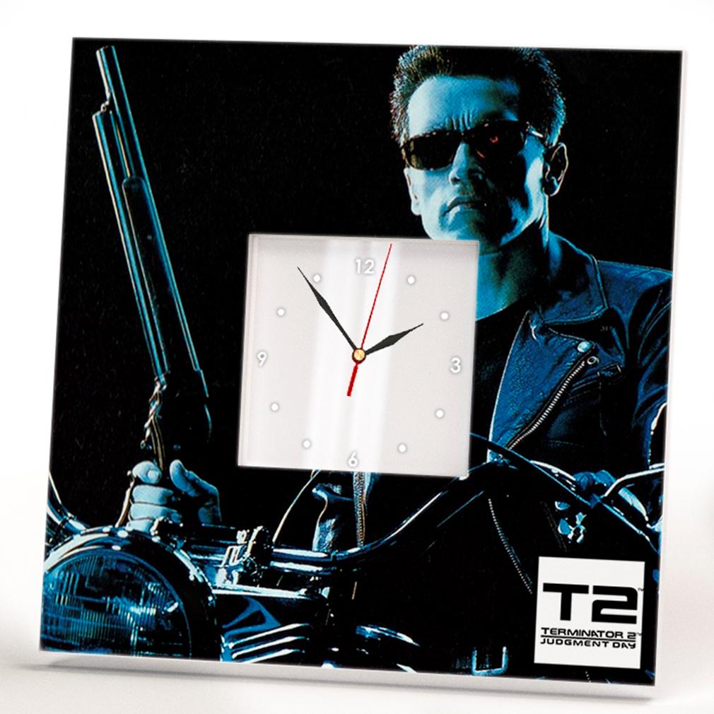 Часы Терминатор 2 Арнольд Шварценеггер 260x260 мм (C03289)