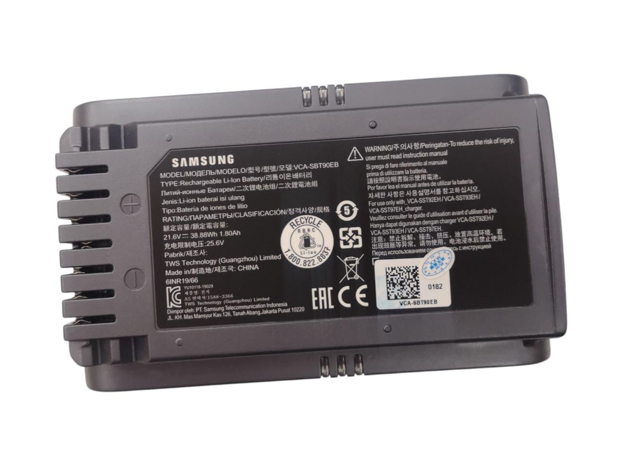 Аккумулятор для ноутбука Samsung Vacuum Cleaner Jet60/Jet70/Jet 75/Jet 90 VCA-SBT90EB (000013306)