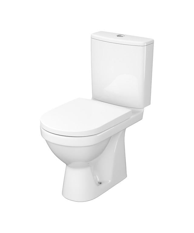 Унітаз підлоговий Cersanit Zip 783 K119-023 із сидінням з мікроліфтом (246993) - фото 3 Унітаз підлоговий Cersanit Zip 783 K119-023 із сидінням з мікроліфтом (246993) - фото 3