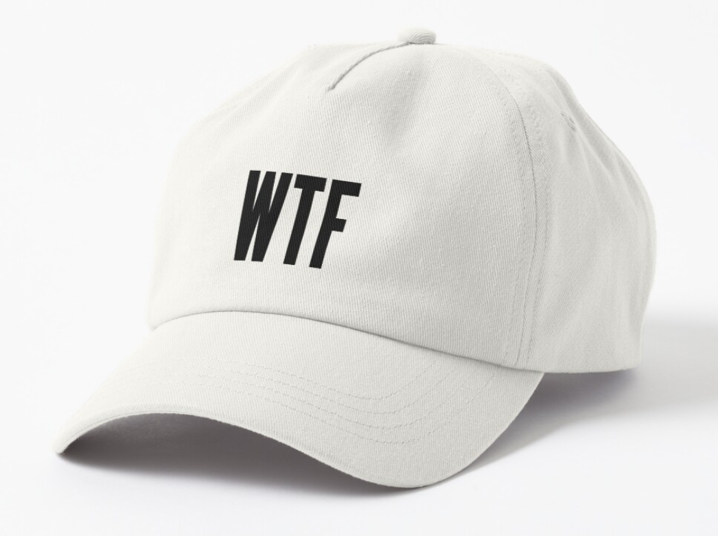Кепка унисекс Malfini WTF Белый (ПН84К-2)