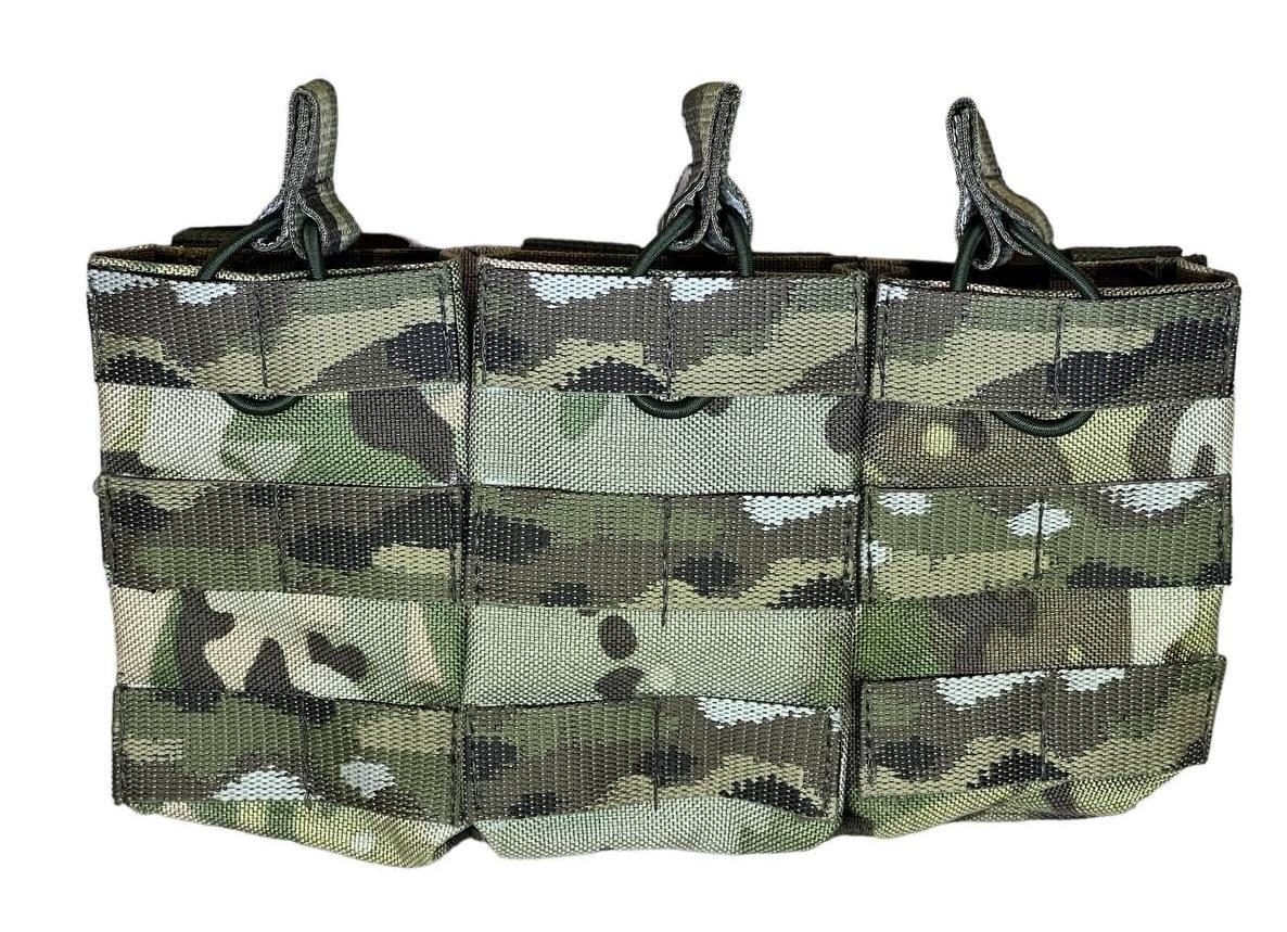 Подсумок для 3-х магазинов универсальный АК ТТХ Мультикам (НФ-00002206)