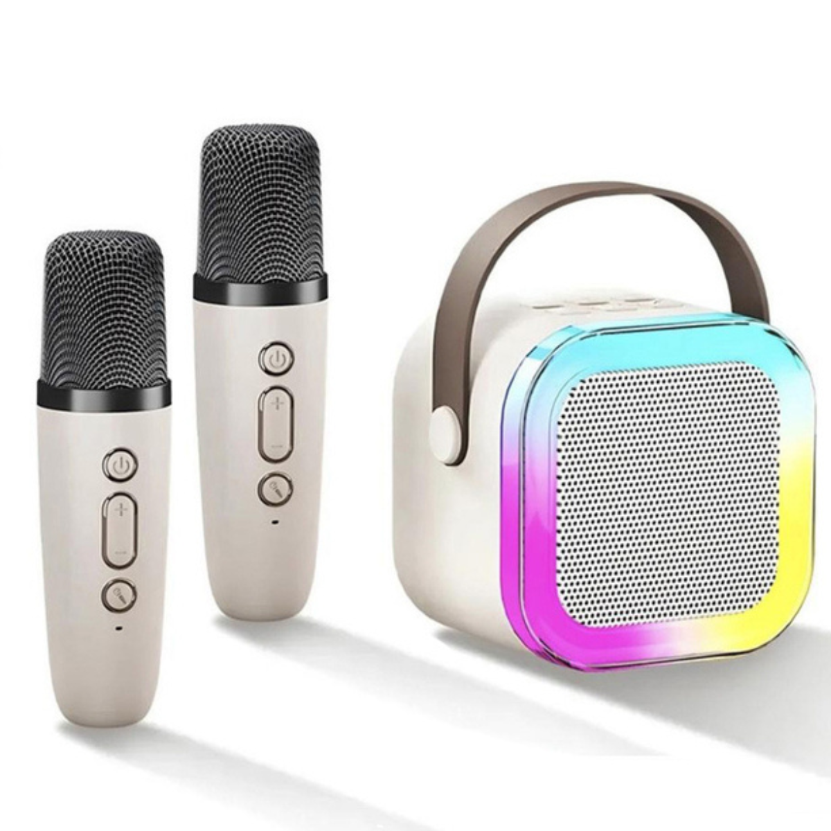 Караоке с двумя беспроводными микрофонами мини (29164423) Караоке с двумя беспроводными микрофонами мини (29164423)