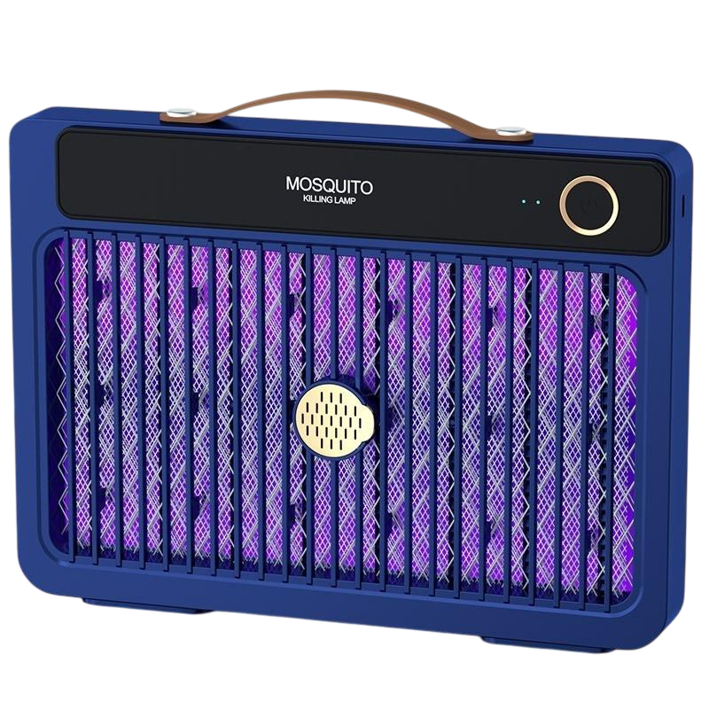 Знищувач комах електричний BG-009 з УФ-приманкою 2000 mAh Синій (25824080)