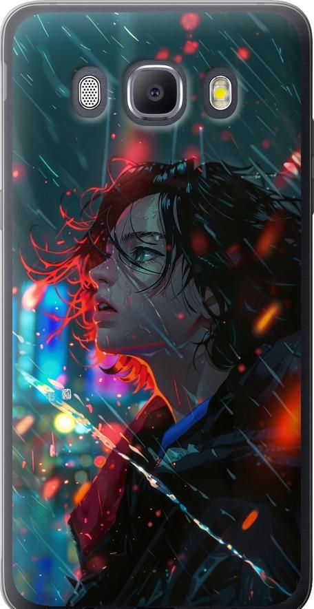 Чехол на Samsung Galaxy J5 (2016) J510H Ночные огни (6096u-264-42517)