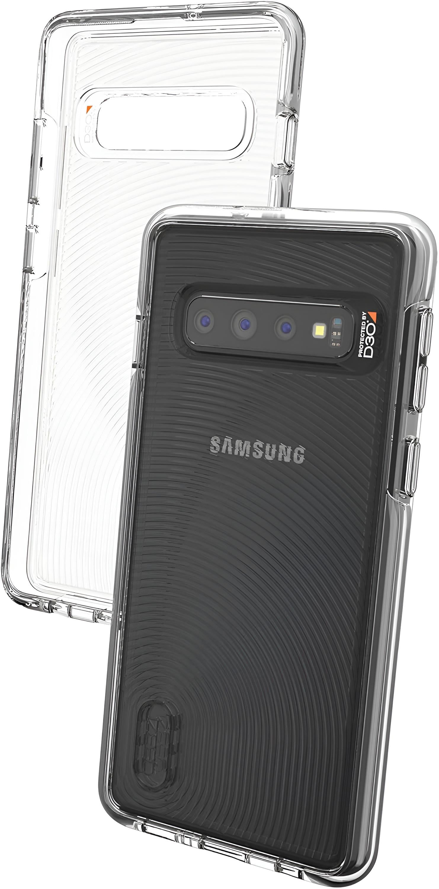 Чехол противоударный GEAR4 Battersea D3O для Samsung Galaxy S10 6,1" Clear