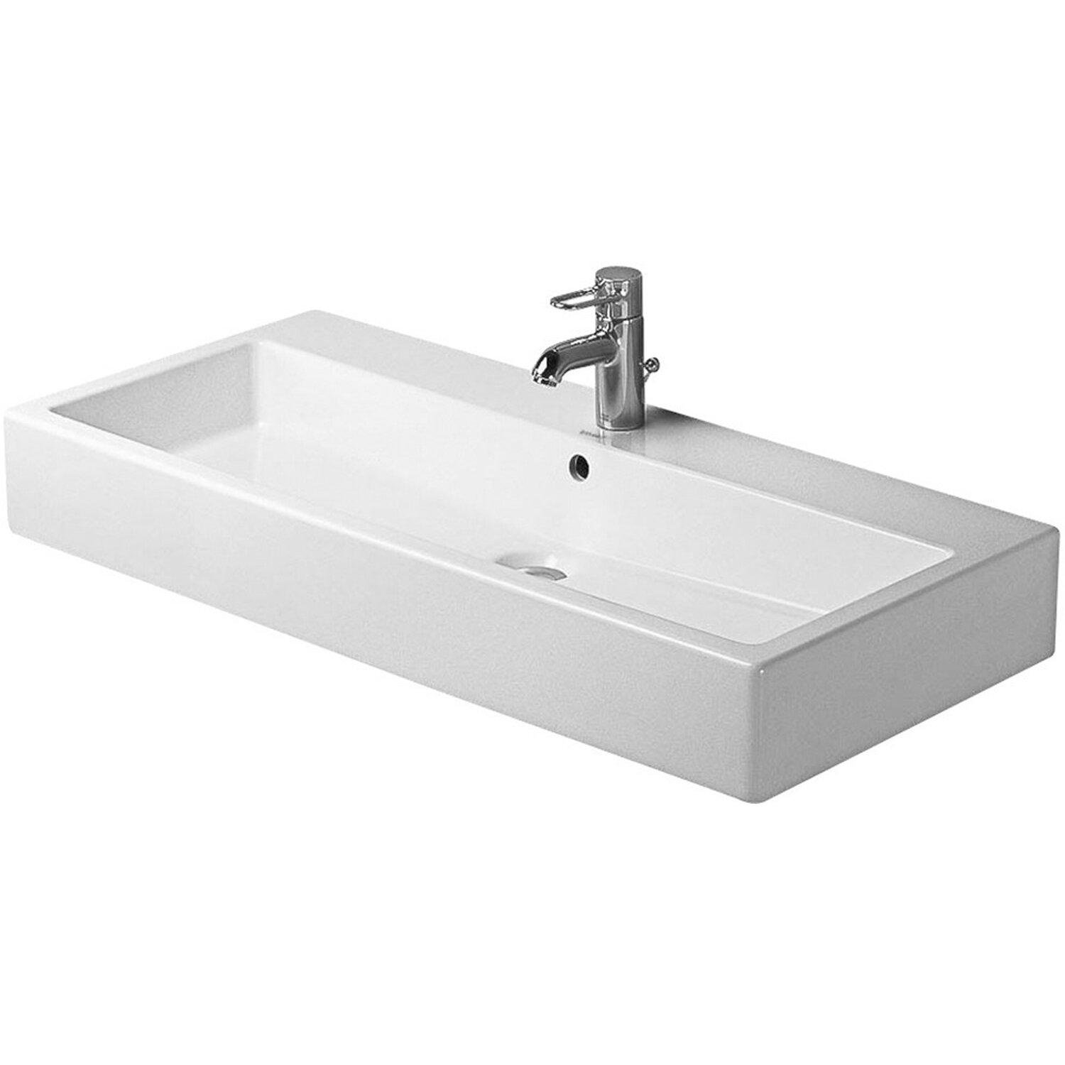 Умивальник підвісний DURAVIT Vero 0454100000 1000x470x175 мм Білий (130520)