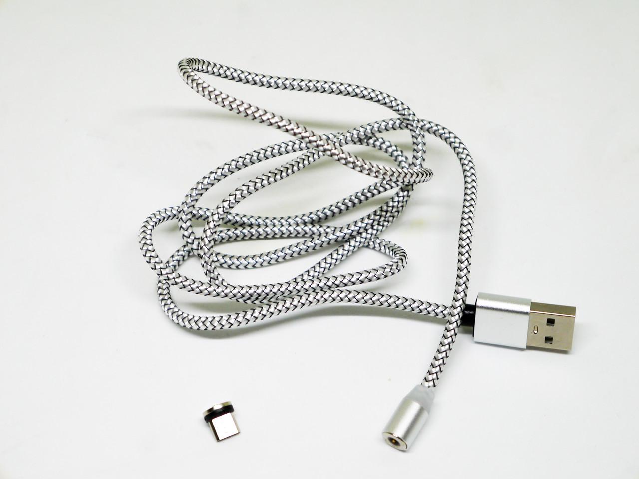 Магнитный кабель USB - microUSB (17240)